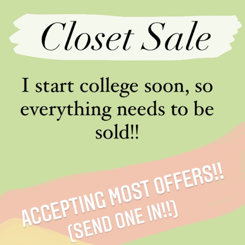 🍯Closet Sale!!🍯 Buy Clothes for Zoom University